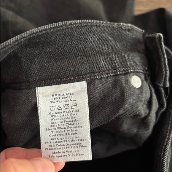 Everlane - The Way High Jean - size 25 - excellent like new condition! - Picture 10 of 12